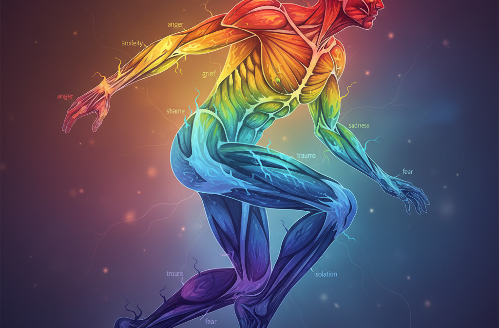 Como Seu Corpo Guarda Traumas (E Como a Somática Libera)